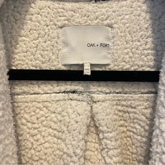 Oak + Fort Winter Coat OS (Black & White) - Picture 7 of 8